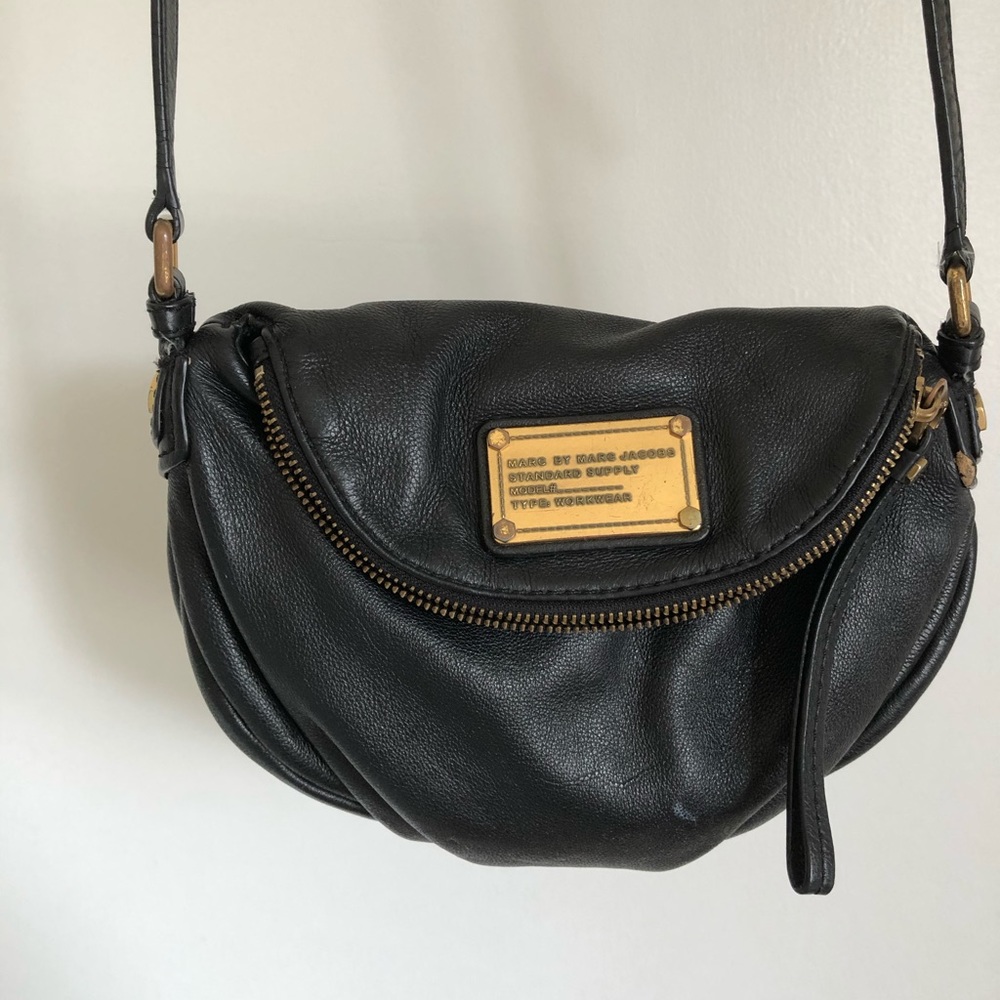 Marc by Marc Jacobs Black Leather Cross Body
